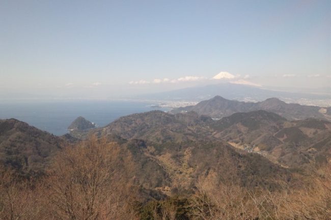 駿河湾と富士山