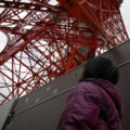 東京タワーを階段で登る