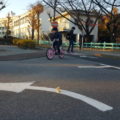 新宿交通公園　自転車練習